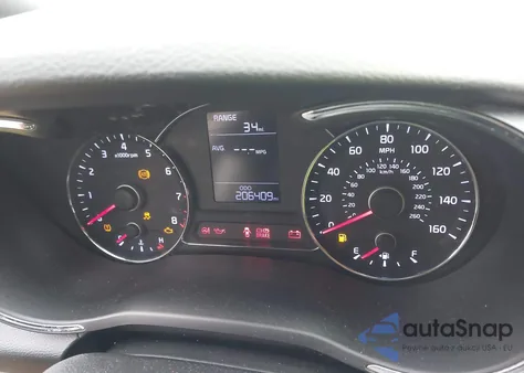 2016 Kia Forte Lx из США, поврежденный, VIN KNAFK4A6XG5592077